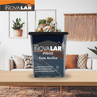 Tinta Piso Inovalar 18L Premium - Antimofo, Sem Cheiro, Alta Cobertura em Oferta na Shopee