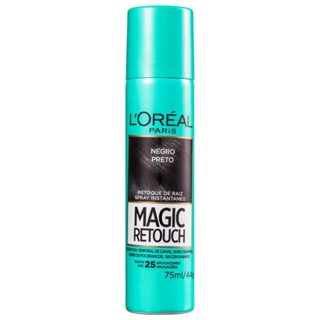 L'Oréal Paris Magic Retouch Preto - Corretivo de Raiz 75ml em Oferta na Shopee