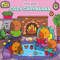 Comfy Goods - Cozy Capybaras - Livro De Colorir