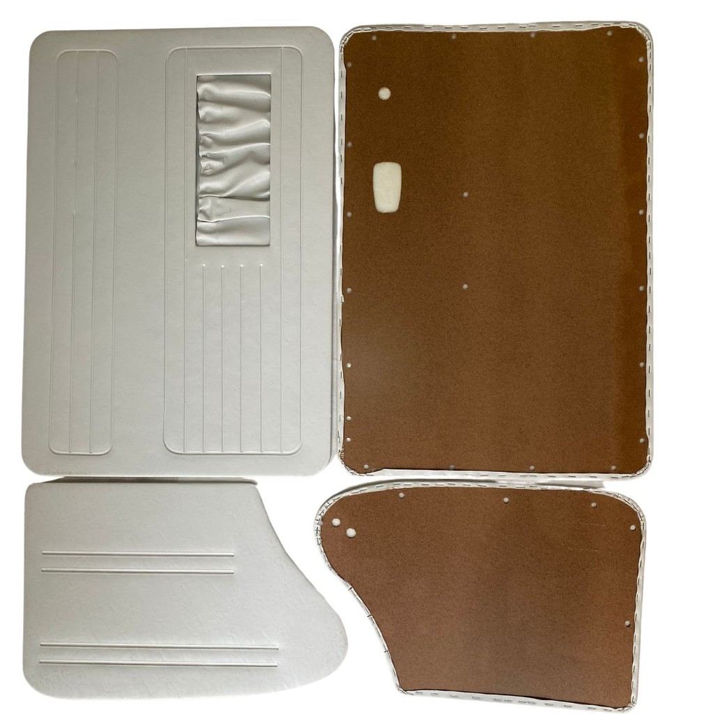 Forro Lateral Dianteira Tras Bolsa Branco Fusca 78 até 96