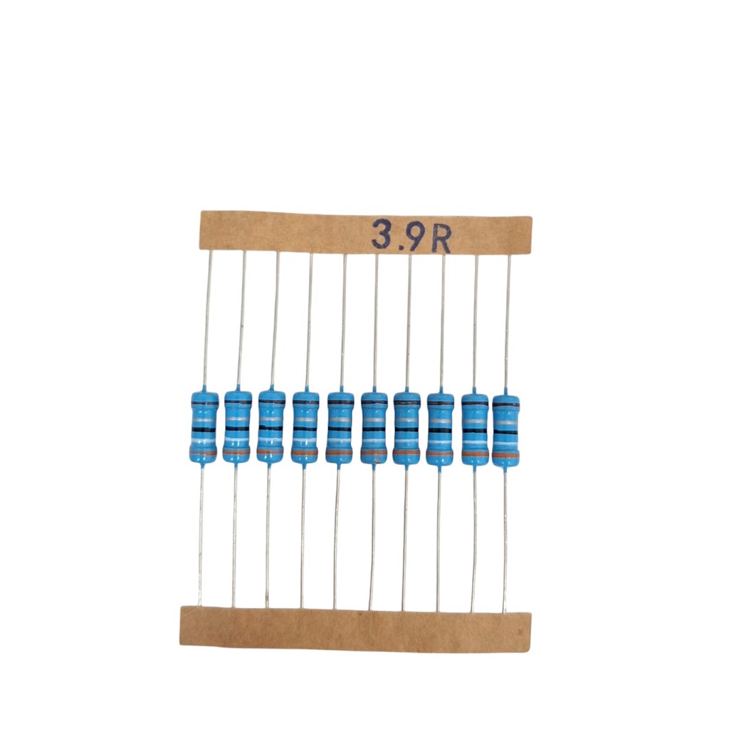 Kit 10 Resistor Precisão 3.9R 3R9 1W 1%