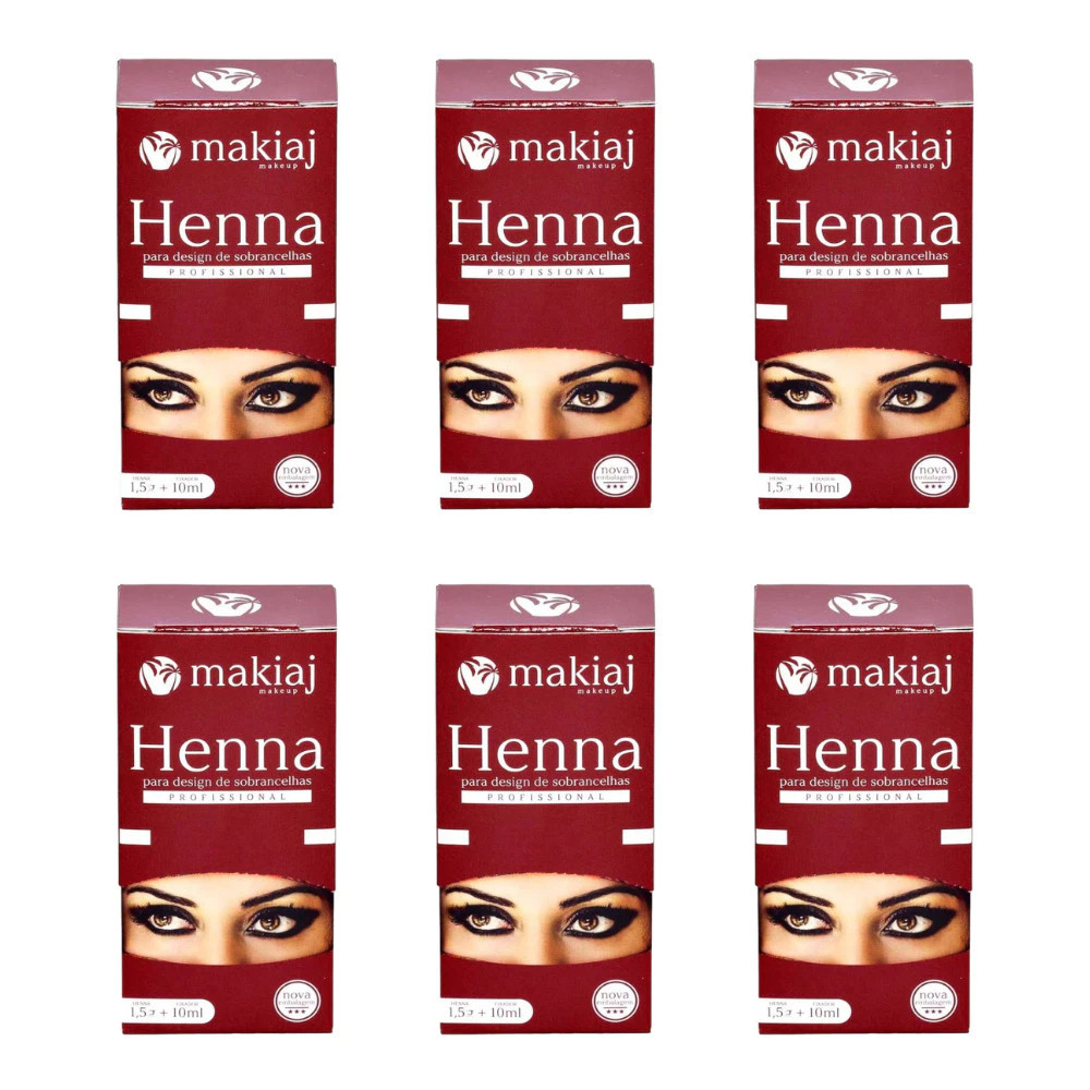 HENNA PARA SOBRANCELHA - MAKIAJ