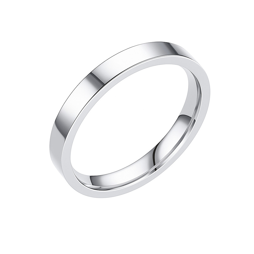 Aliança Prata 3mm Reta Namoro Presente Casal Namorados Luxo em Oferta na Shopee
