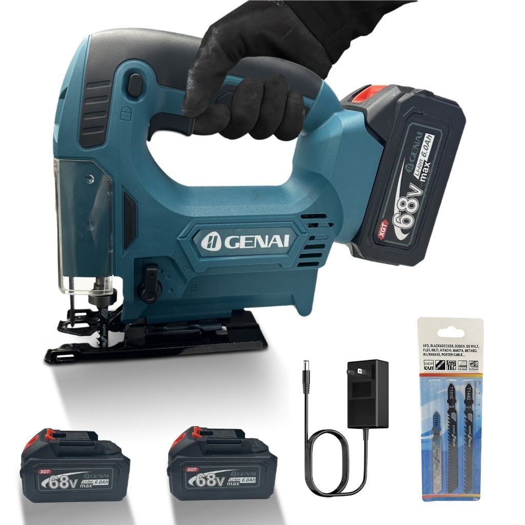 Serra Tico Tico 68V Base Ajustável + 3 serras Corta Madeira Mdf Metal Aluminio Plastico Tssaper em Oferta na Shopee