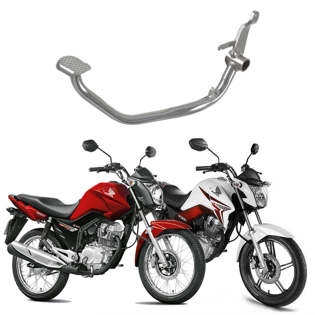 Pedal de Freio Compat. C/ Titan/Fan 125 00/03 Titan 150 Fan 125 04/15 Cromado Pro Tork PF-11HLT em Oferta na Shopee