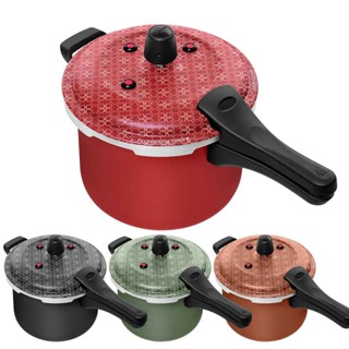 Panela De Pressão Antiaderente Fecho Externo 5 Litros 4 Válvulas De Segurança Patolux em Oferta na Shopee