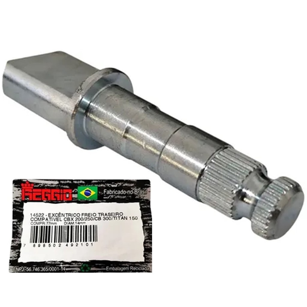 Eixo Excêntrico Abre Sapata Cbx Twister, Cb 300 Reggio 14522