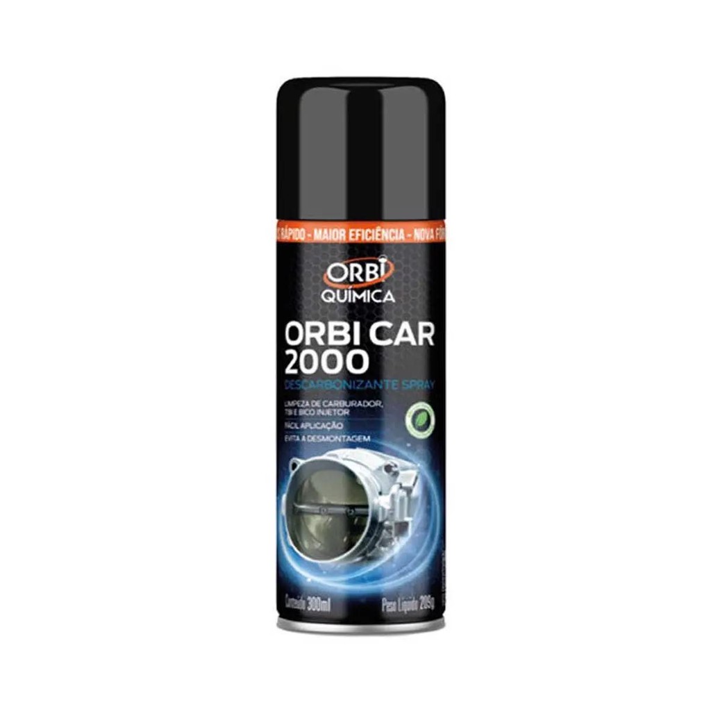 Descarbonizante Spray CAR2000 300ml Limpeza Motor Carbonizado Pistões Bico Multiuso Automotivo Geral em Oferta na Shopee