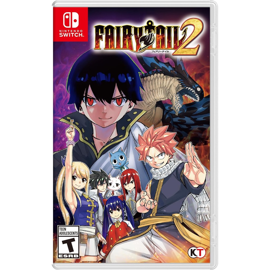 Fairy Tail 2 Switch Midia Fisica