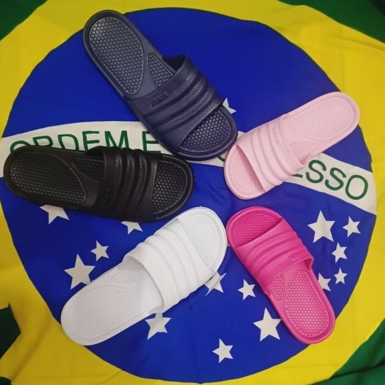 Chinelo Slide Feminino Masculino Super Leve e Confortável Sandália Ortopédica Slide Nuvem/