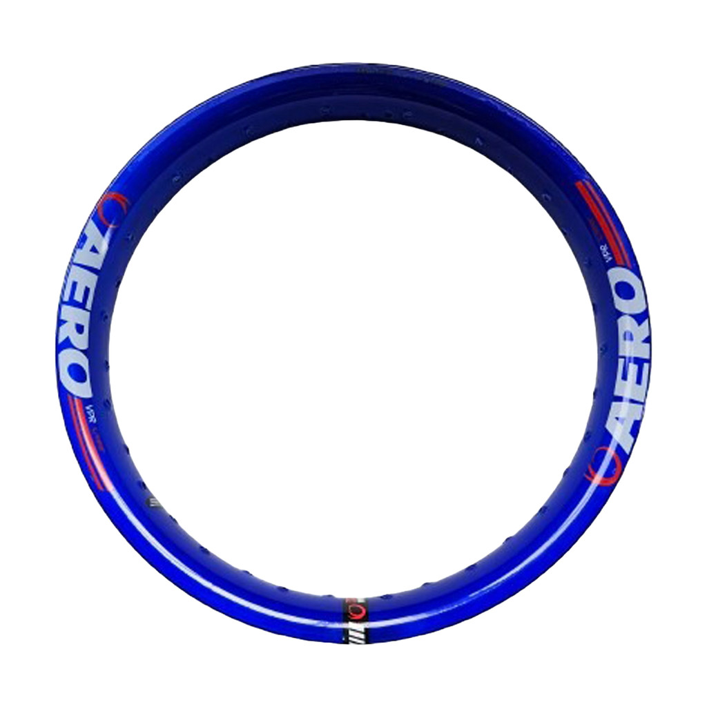 Aro Unitário Roda Viper Alumínio Modelo Aero Vpr 19x185 Dianteiro Bros Xre 190 Crosser Azul