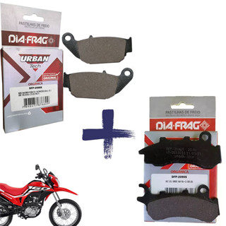 Kit Pastilhas Freio Dianteira e Traseira Bros 160 2018 a 2023 CBS em Oferta na Shopee