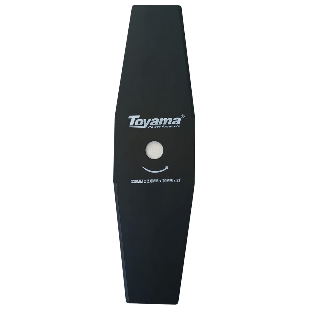 Faca de Roçadeira 2 Pontas 330mm Furo de 20mm Toyama