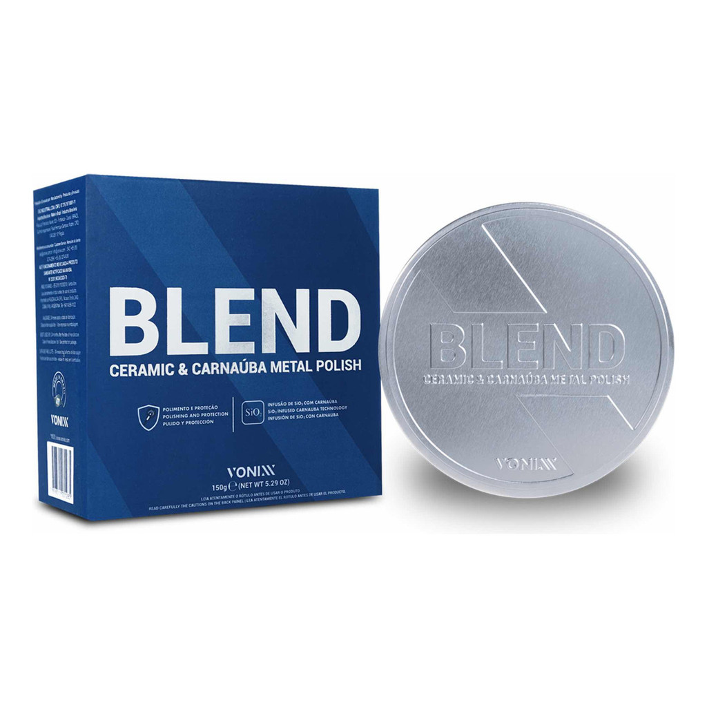 Blend Metal Polish Vonixx 150g - Polidor De Metais em Oferta na Shopee