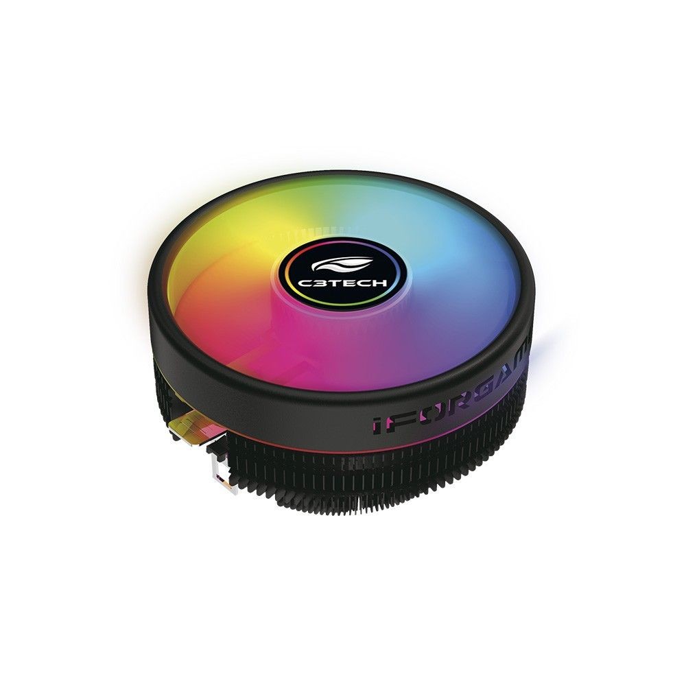 Cooler Para Processador C3tech Rgb Fc-l20rgb Intel/ AMD