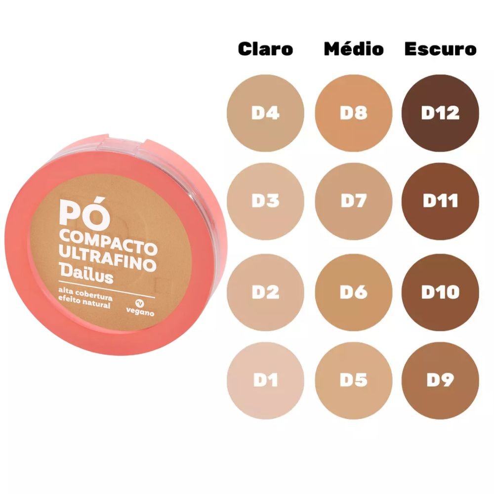 Pó Compacto Alta Cobertura: Onde Comprar | BuscaProdutos