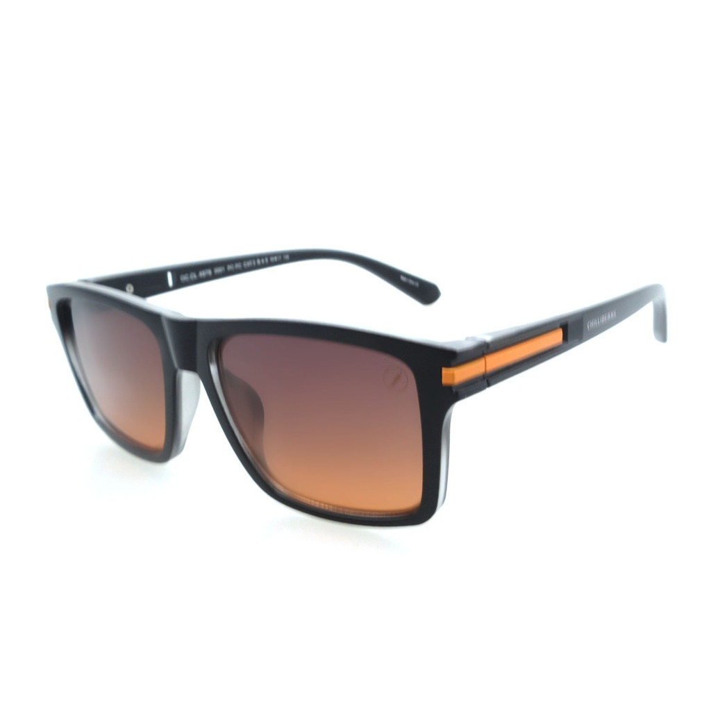 Óculos de Sol Masculino Chilli Beans Quadrado Degradê Preto