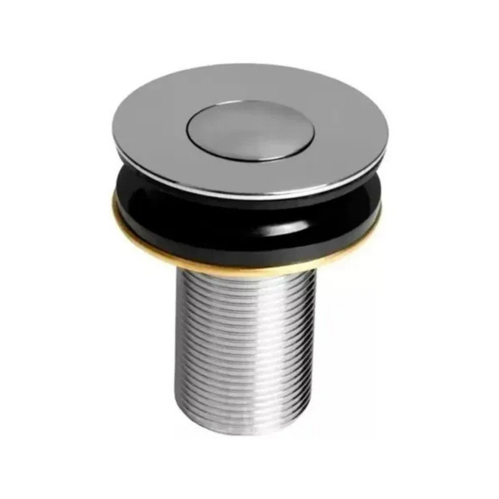Válvula Clic 7/8" Para Lavatório Sem Ladrão Cromado Higiban