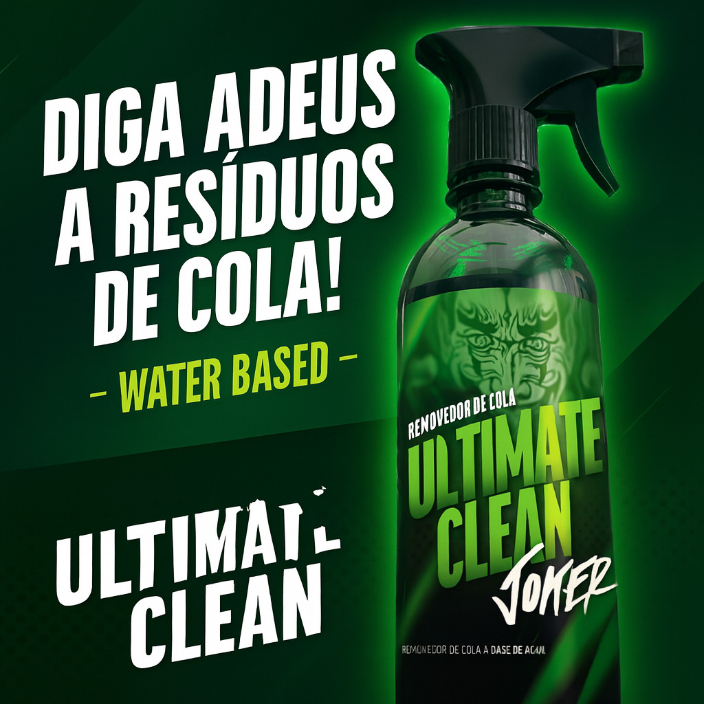 Removedor Cola Automotiva Insulfilm Adesivo  Ultimate Clean Joker- 500ml