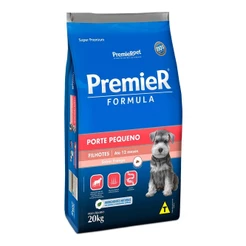 Ração Premier Pet Cães Filhotes Raças Pequenas Frango - 20Kg