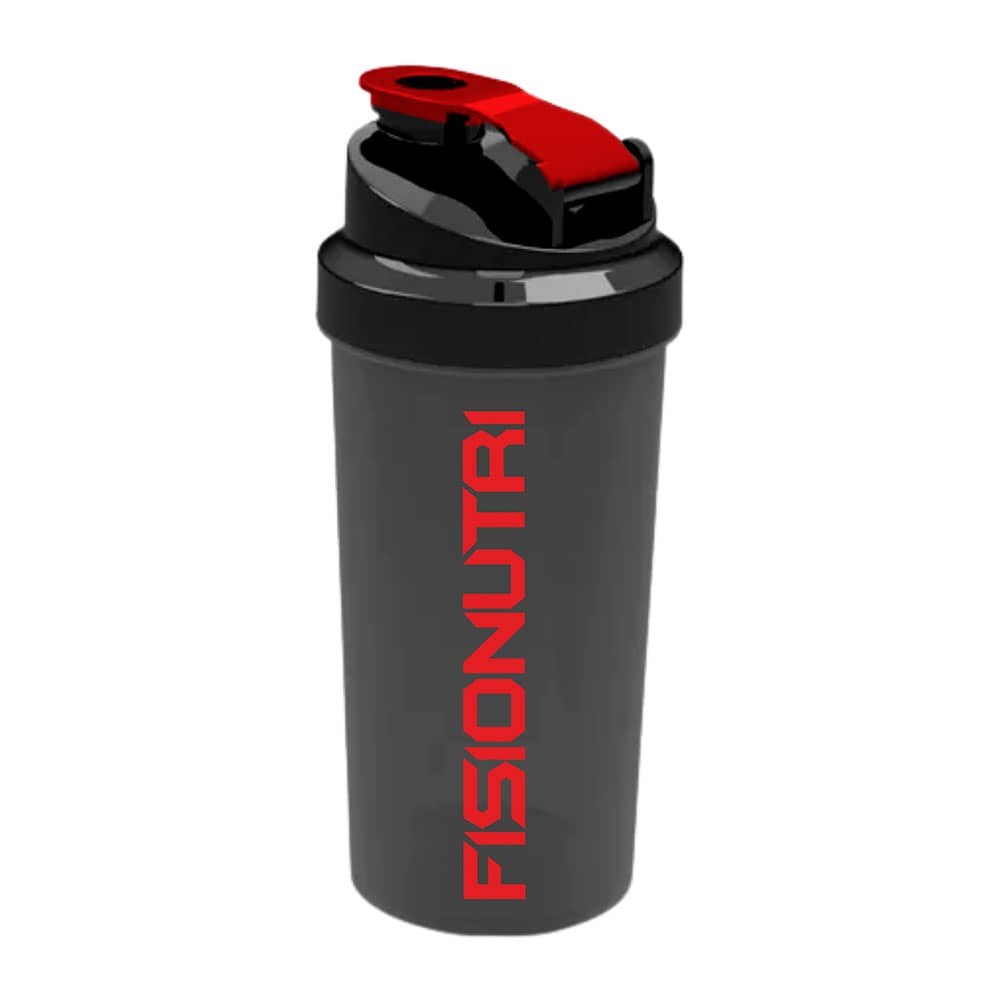 Coqueteleira Fisio Preto Vermelho - Fisionutri em Oferta na Shopee