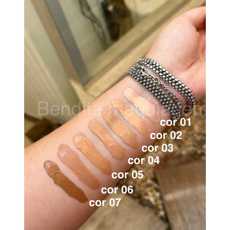Base Matte Alta Cobertura À Prova D’água Phallebeauty em Oferta na Shopee