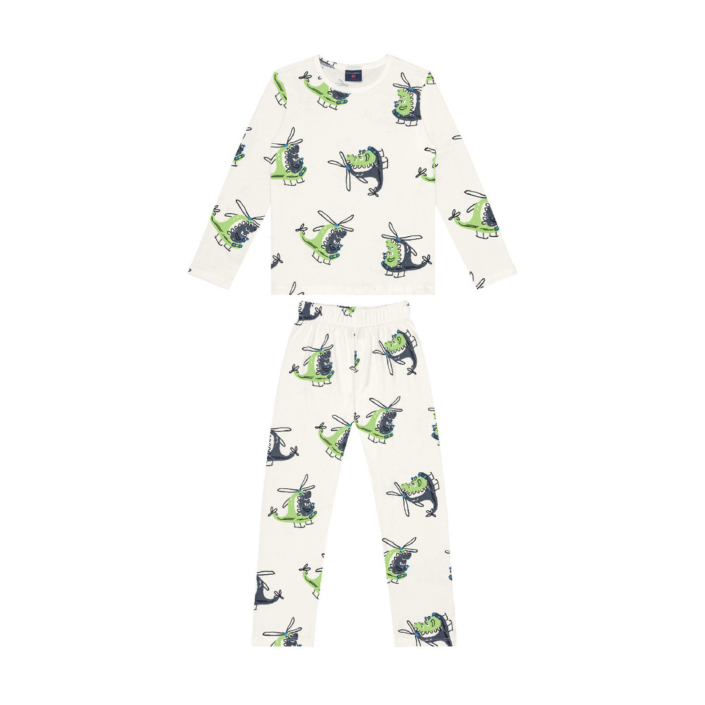 Pijama Infantil Camiseta e Calça Guloseima