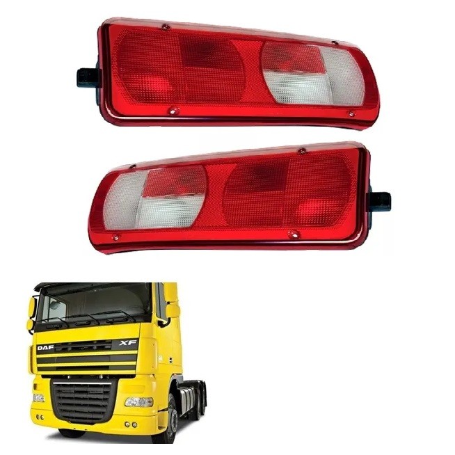 Par Lanterna Traseira Compativel Caminhões DAF XF  2014/2020