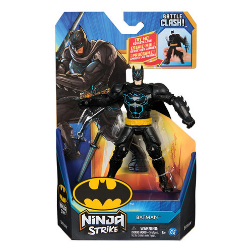 Brinquedo Boneco Batman 15cm Ninja Strike Action Figure