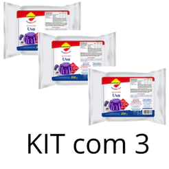 Kit com 3 Gelatina Uva Food Service 200g- Lowçúcar