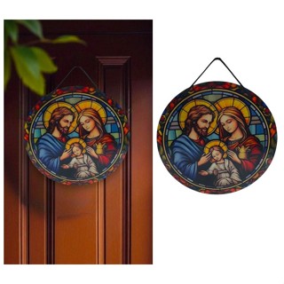 Enfeite Mandala Sagrada Família Parede e Porta em Oferta na Shopee
