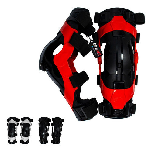 Joelheira Articulada Motocross Trilha Enduro Velocross Motociclista Amx Rx Lançamento