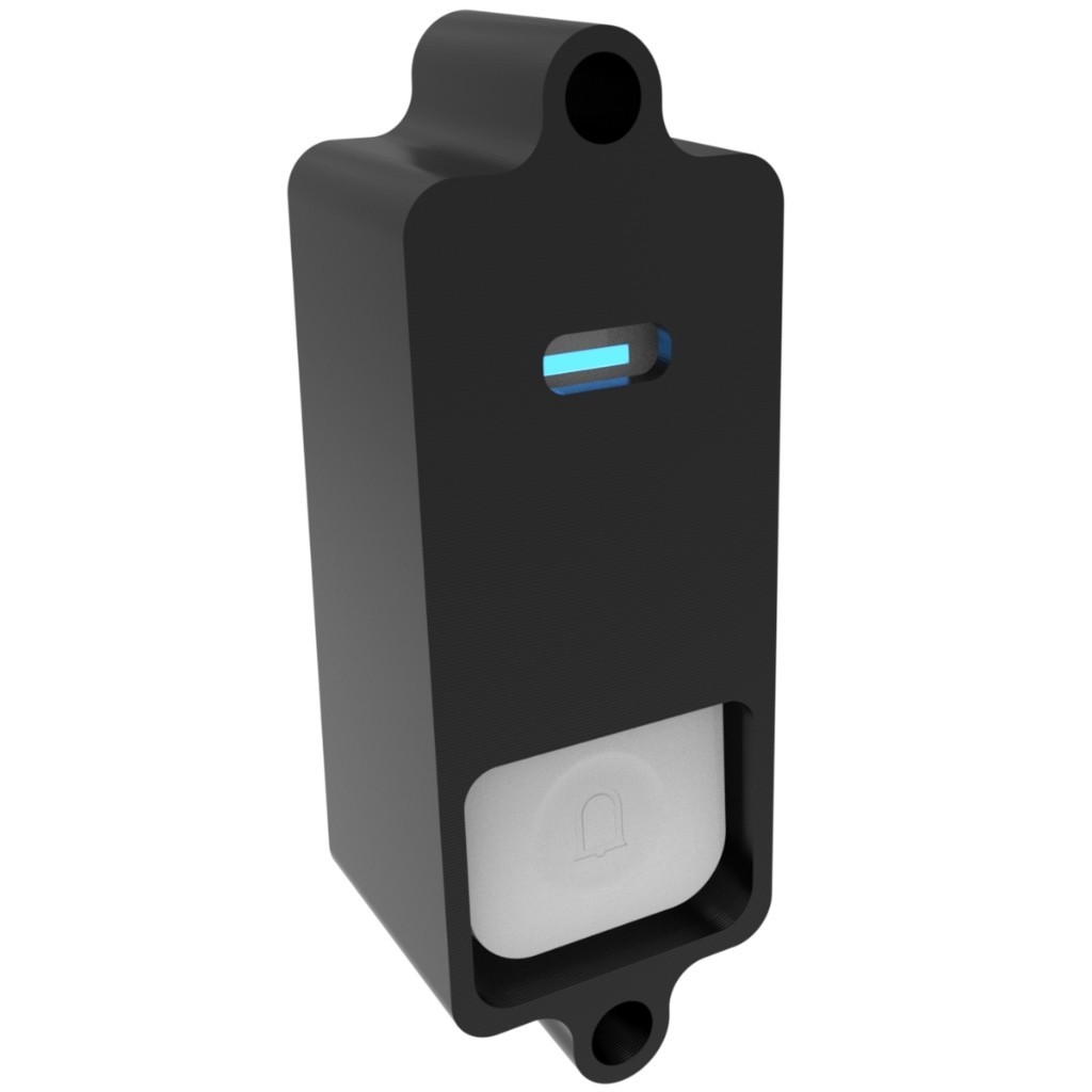 Protetor AntiVandalismo e Chuva Compatível com Campainha sem Fio intelbras Cik200 - ARTBOX3D