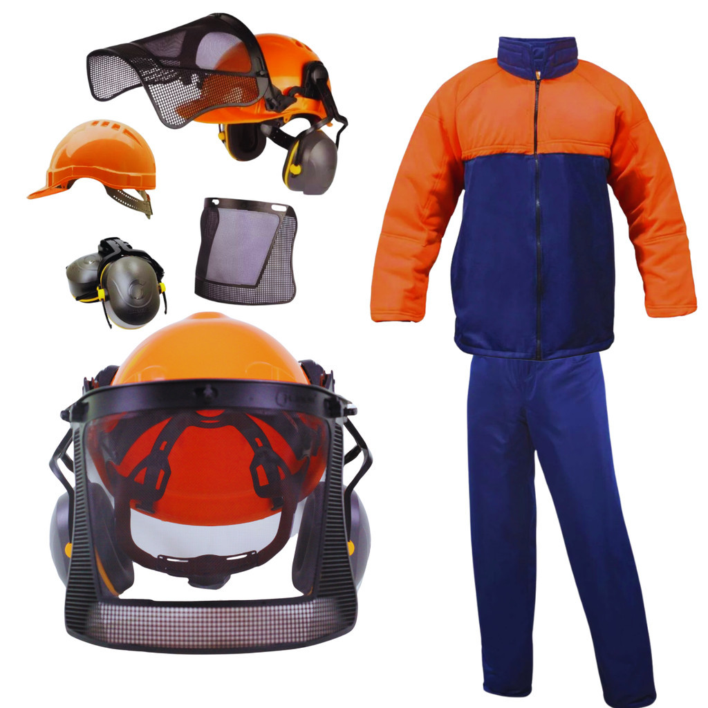 Blusa e Calça de Segurança para Motosserra