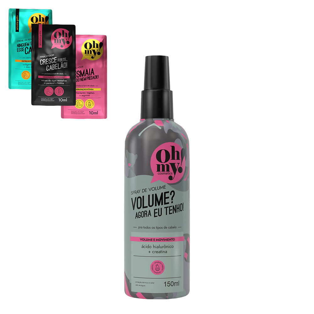 Spray de Volume 150ml Volume? Agora Eu Tenho! Oh My! em Oferta na Shopee