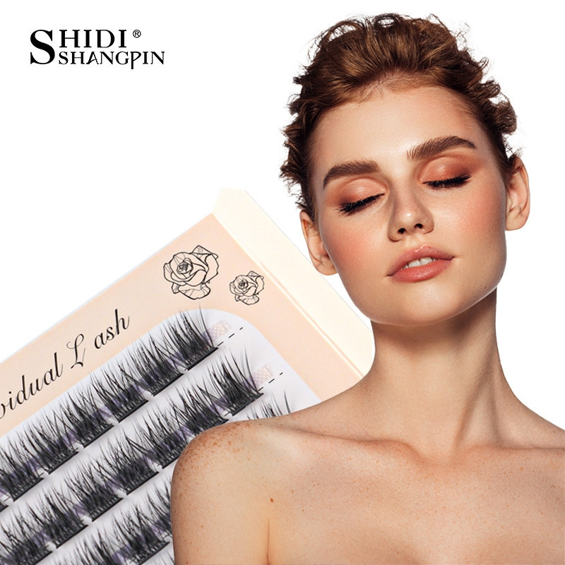 SHIDISHANGPIN 1 Caixa Pestanas Individuais De Alta Qualidade 10/12/14mm 3D Natural Soft Lash extension