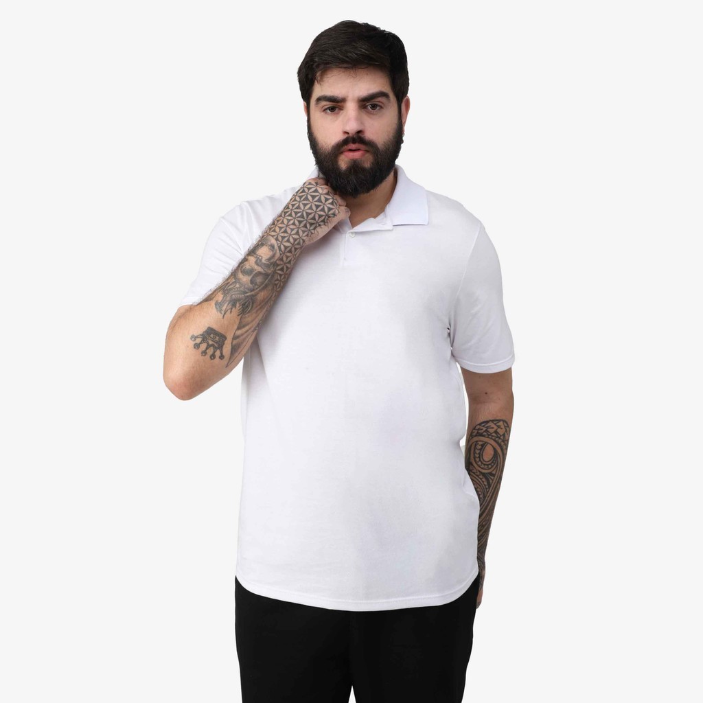 Camisa Polo Tech Anti Odor Plus Masculina em Oferta na Shopee