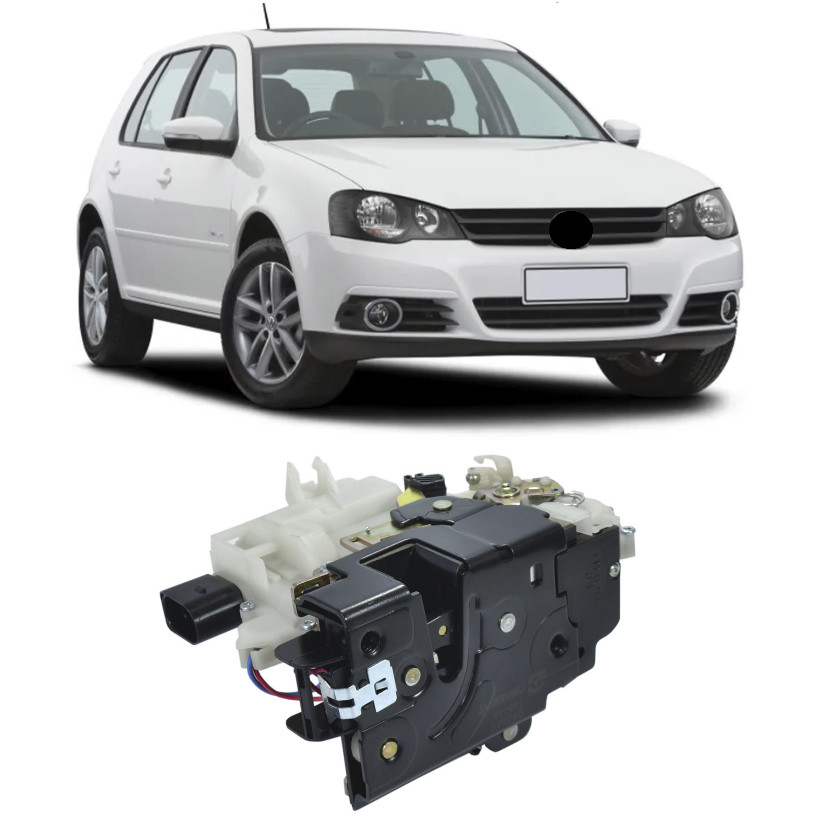 FECHADURA ELETRICA DIANTEIRA PASSAGEIRO GOLF BORA PASSAT