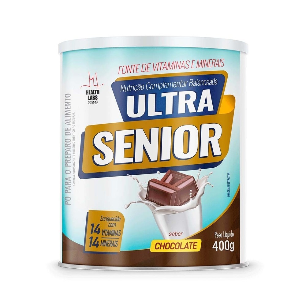 Ultra Senior Chocolate 400g em Oferta na Shopee
