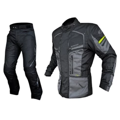JAQUETA MOTOCICLISTA MASCULINA SHIVER TIPO X11 TRAVEL 3 AIR COM CALÇA AIR TECH TIPO TEXX LANÇAMENTO 2024 KIT