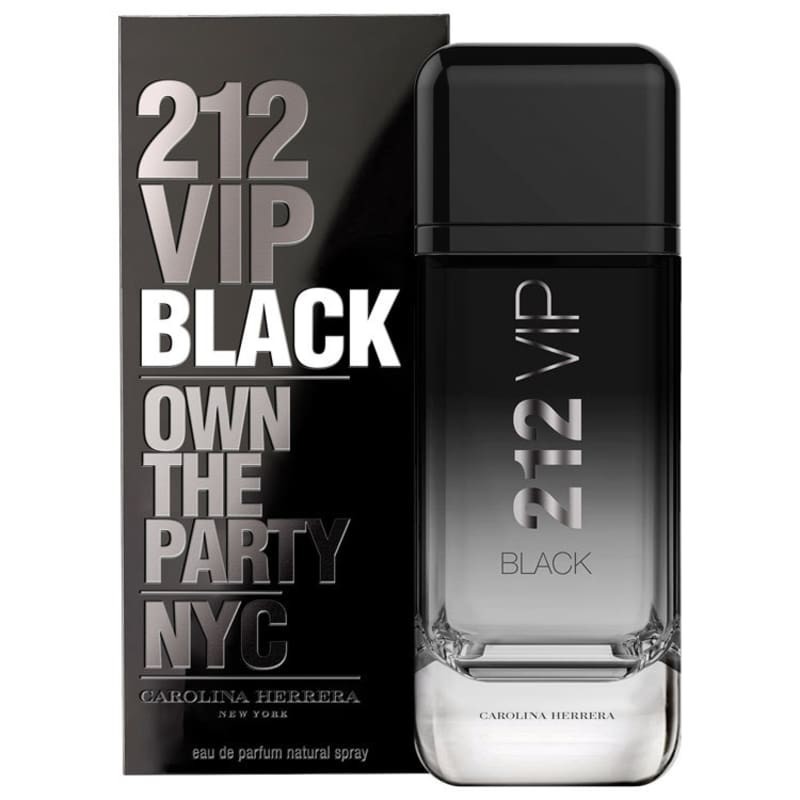 Perfume 212 Vip Black Eau de Parfum Carolina Herrera Perfume Masculino 200ml