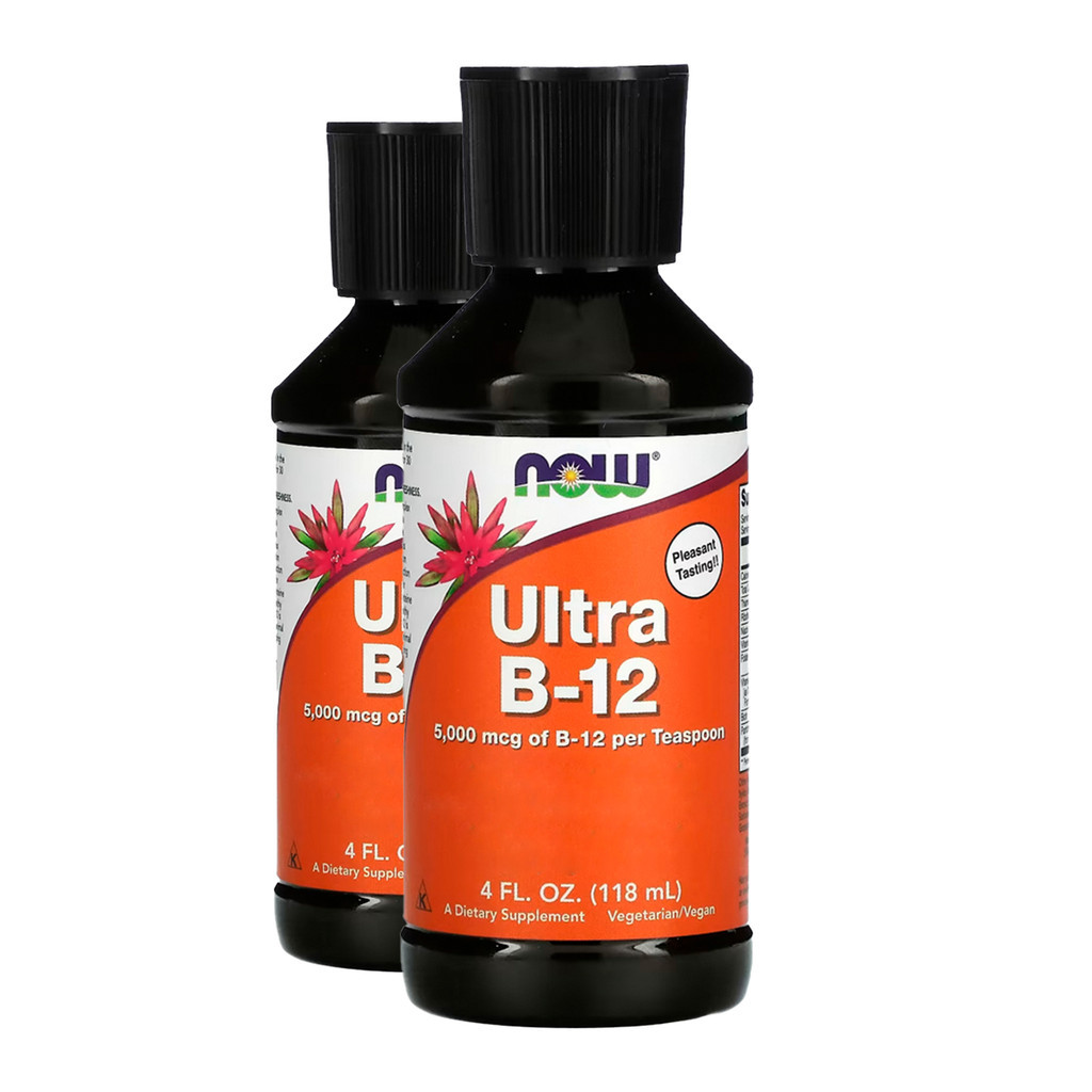 Kit 2x Ultra B-12 Vitamina Complexo B Now Foods 118ml Importado/Made in Usa em Oferta na Shopee