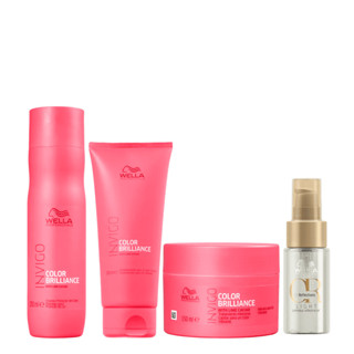 Kit Brilliance Shampoo, Condicionador, Máscara e Óleo Light 30ml em Oferta na Shopee