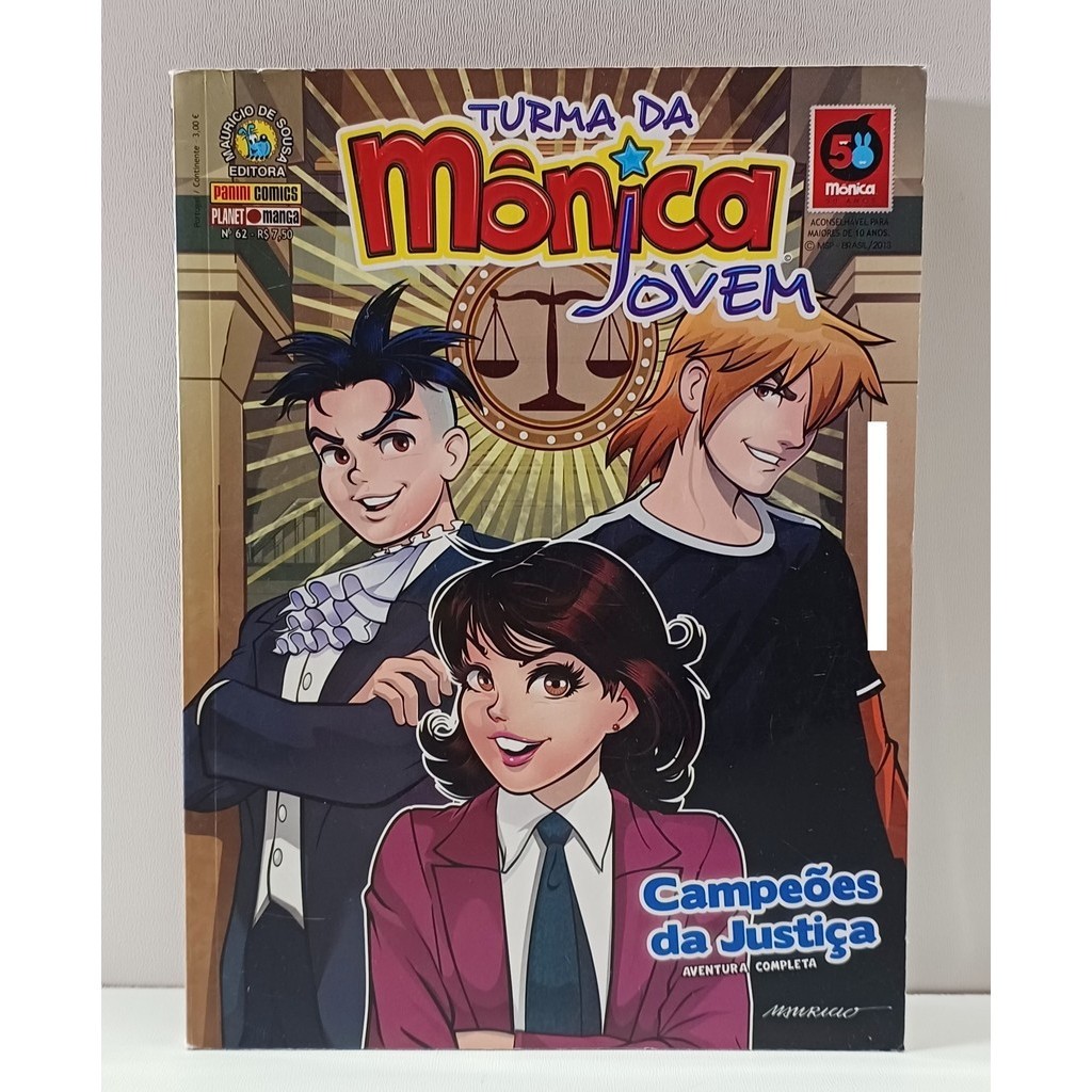 Turma da Mônica Jovem Nº 62 - Campeões da Justiça