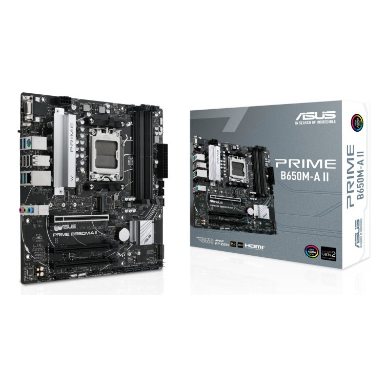 Placa Mae Asus Prime Atx Hdmi Ddr5  B650m-a Ii Am5 Micro