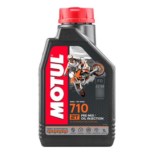 Motul 710 2t Motor Trilha Cross Éster Sintetico 1 Litro em Oferta na Shopee