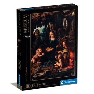 Puzzle 1000 Peças Leonardo - A Virgem das Rochas - Clementoni - Imp em Oferta na Shopee