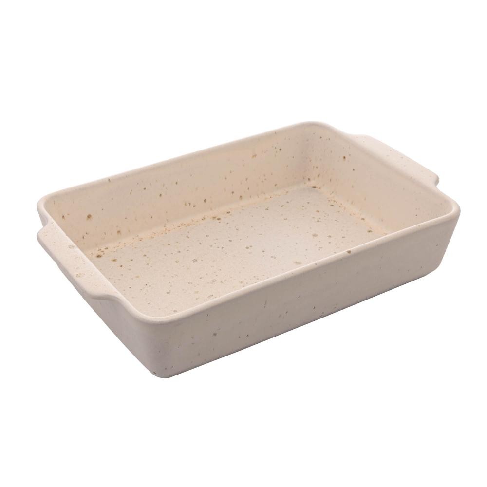 Refratário Wolff Mist de Cerâmica Branco Matte 35cm x 22cm em Oferta na Shopee