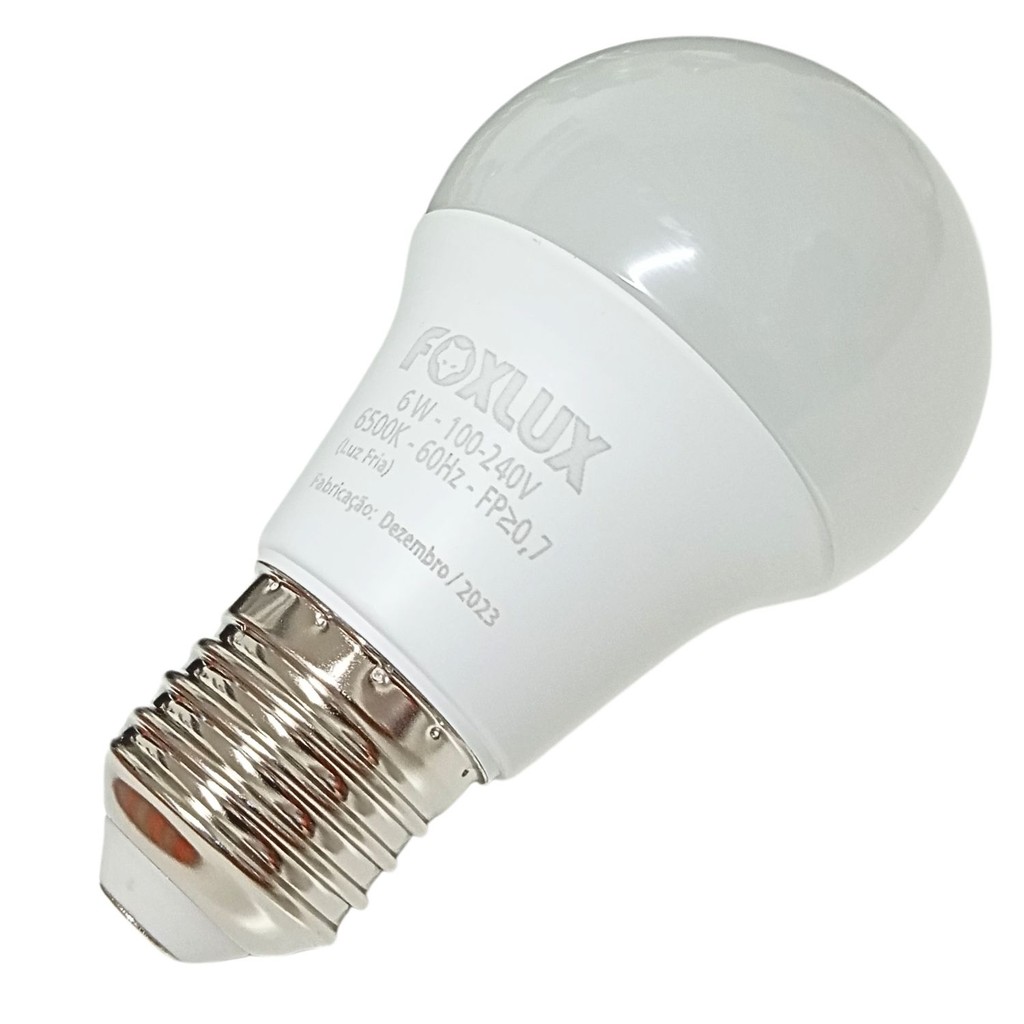 Lâmpada de Led 12w 6500k Bivolt Luz Branca Fria Bulbo Unidade