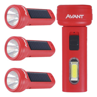 Kit 4 Lanternas Recarregável Solare 1,5w Emergência Avant em Oferta na Shopee